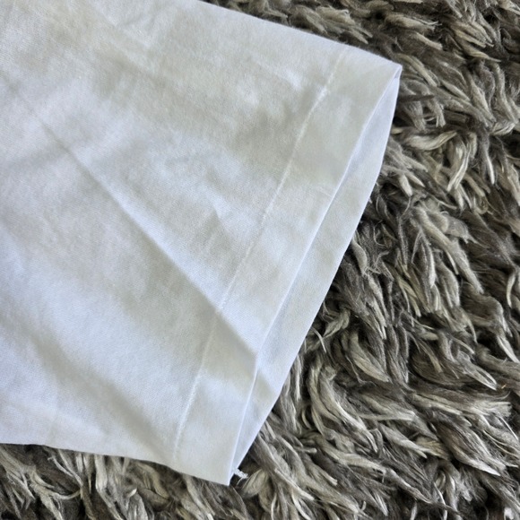 Vintage 1989 Hanes Fifty-Fifty I Survived The Heat Fashion Mall T-Shirt XL White - Picture 7 of 9